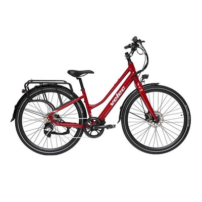 Vélo électrique VELEC Citi 500 ST Rouge - Batterie 10Ah
