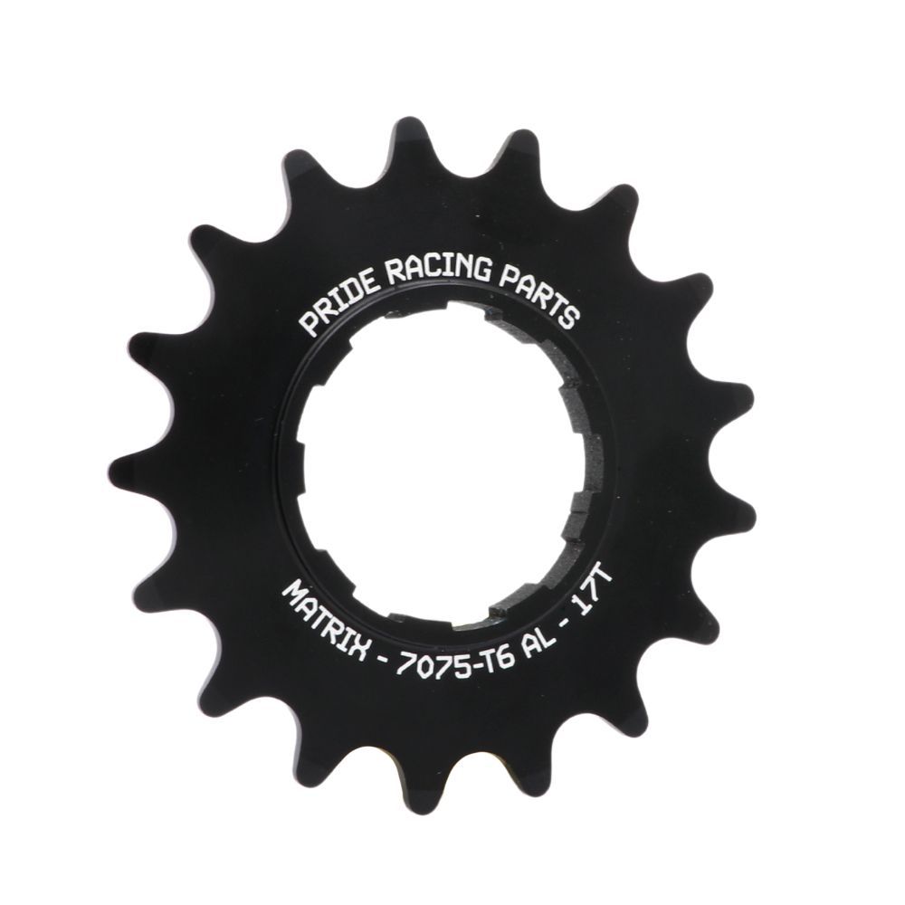 Pignon PRIDE Matrix - Aluminium Noir