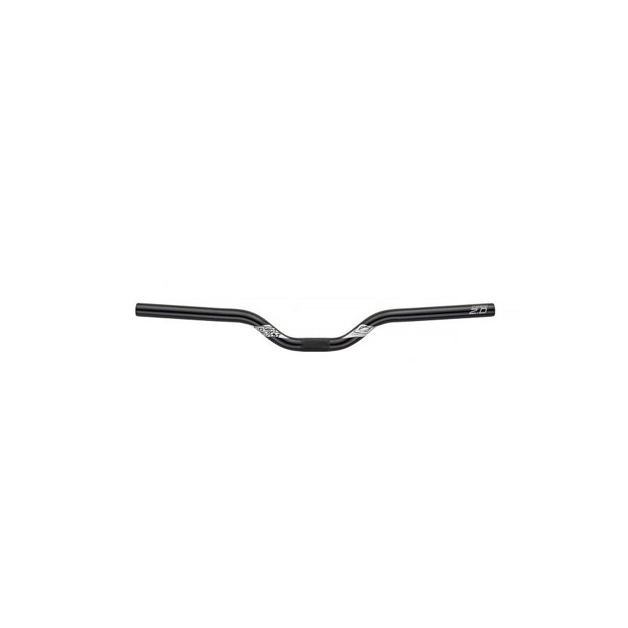 Guidon INSIGHT MINI 22.2mm Alluminium Noir/Blanc