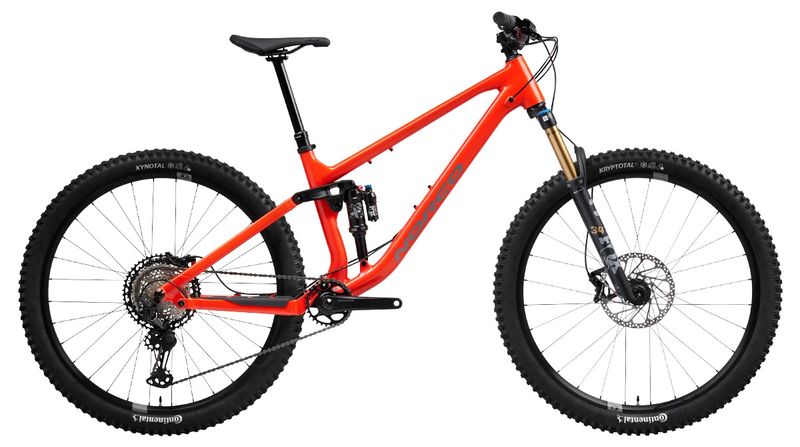 Vélo montagne NORCO Fluid FS A1 Shimano Rouge/Gris