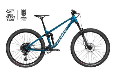 Vélo montagne NORCO Fluid FS 3 Bleu/Argent