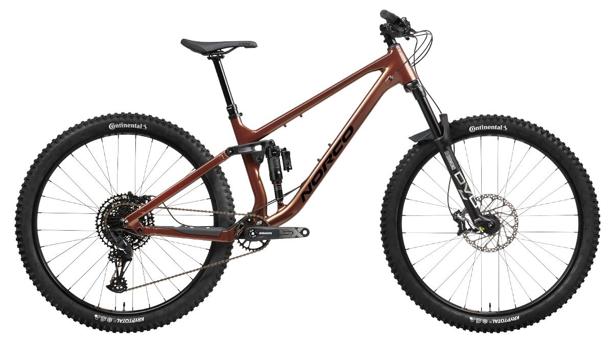 Vélo montagne NORCO Fluid FS 2 Brun/Noir