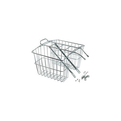 Panier WALD double regulier gris