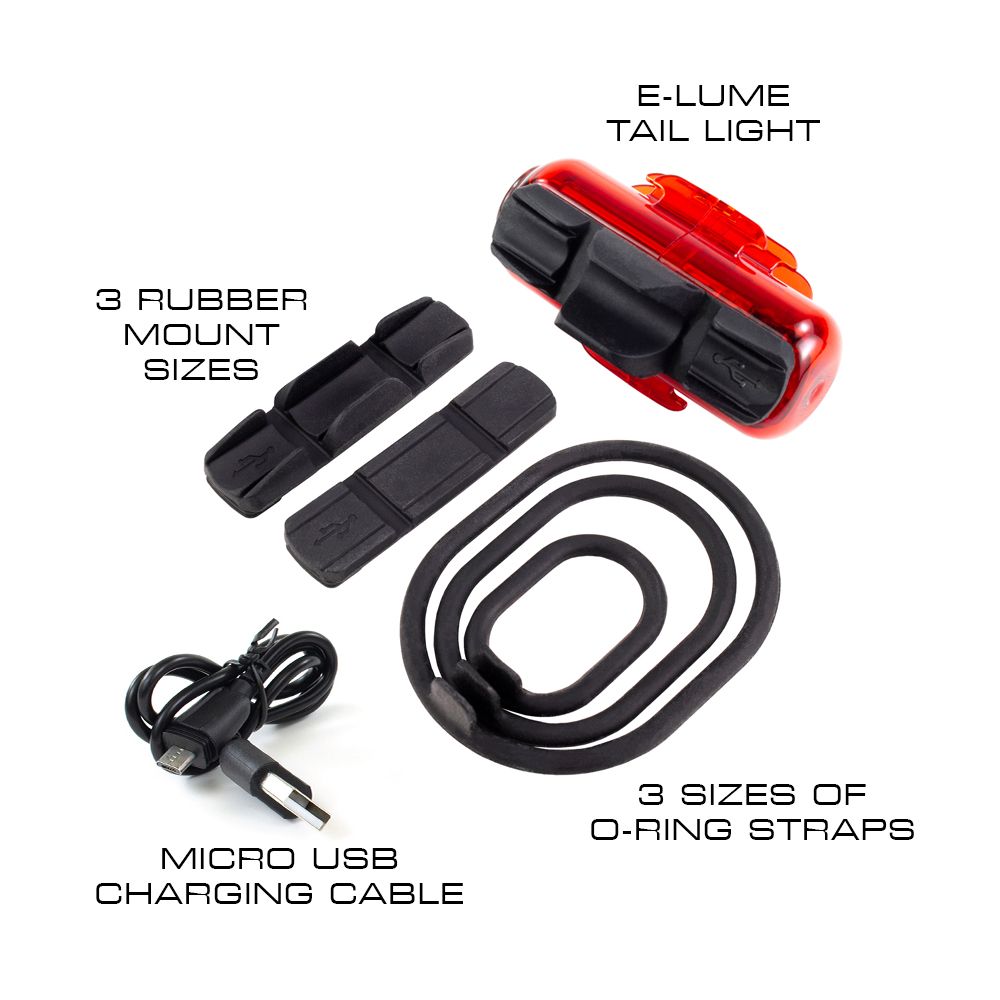 Lumière arrière SERFAS E-Lume 60 Tail light