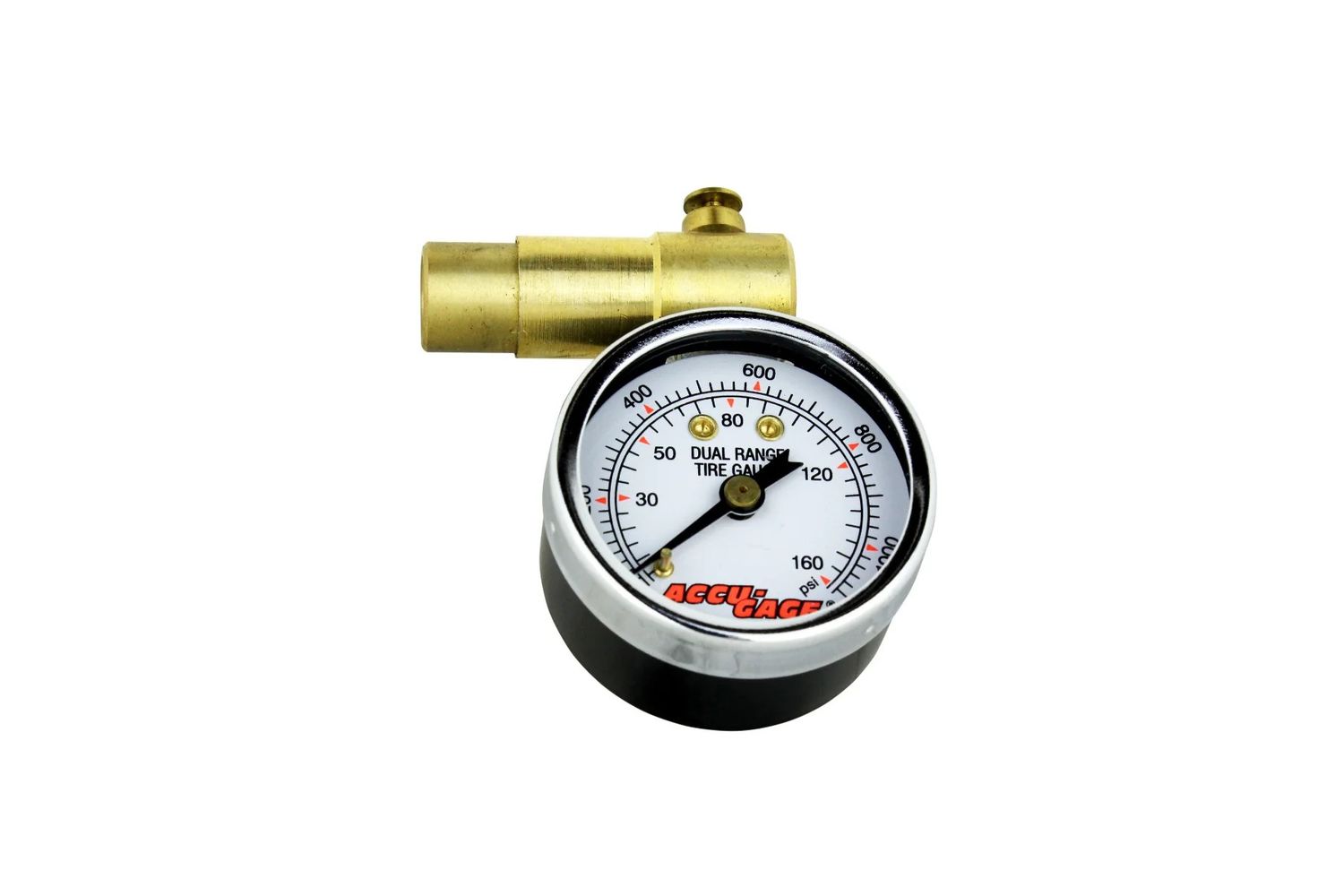 Manomètre ACCU-GAGE MG160BX - Valve schrader, 0-160psi