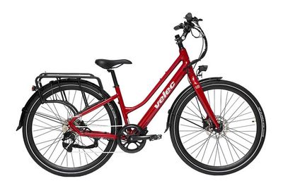 Vélo électrique VELEC Citi 350 ST Rouge - Batterie 10Ah