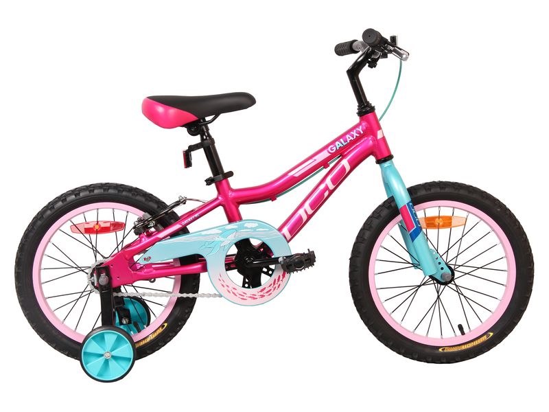 Vélo d'enfant DCO Galaxy 16 AL Rose/bleu