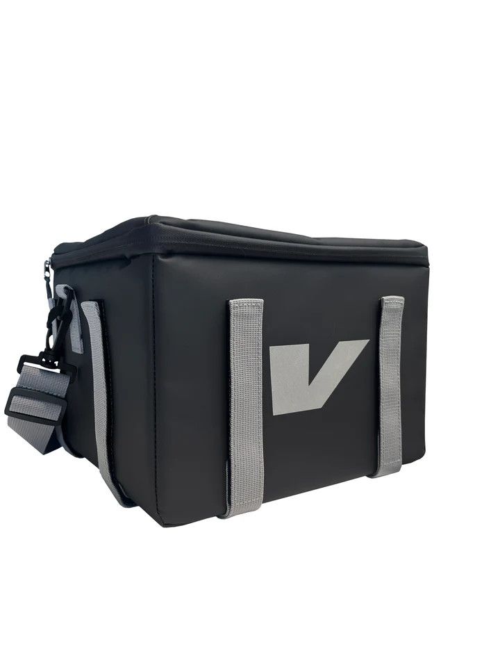Sacoche avant VÉLEC compatible porte-bagage plateforme Noir