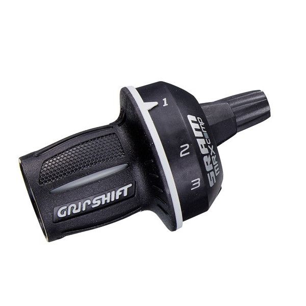 Manette de dérailleur avant rotative SRAM GripShift MRX Comp micro, Option: 3 Vitesses