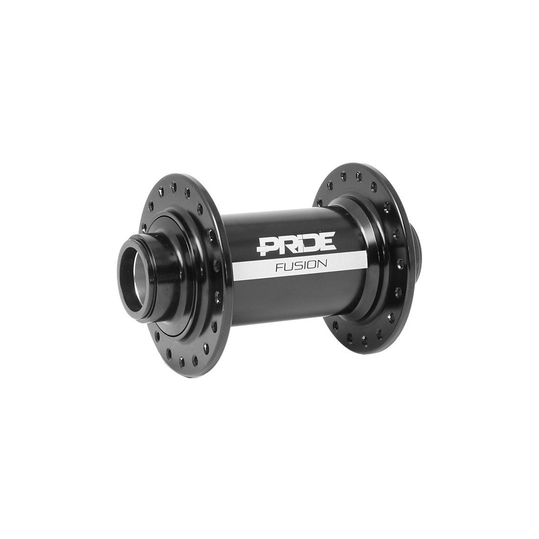 Moyeu avant 20mm PRIDE Fusion Noir - 36 trous - 100mm x 20mm