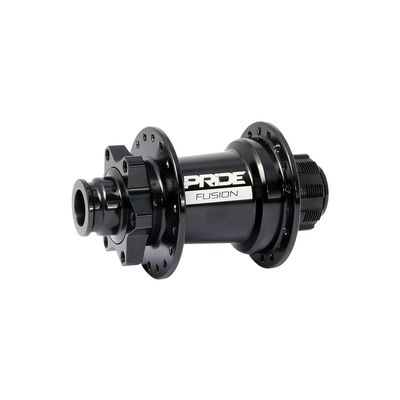 Moyeu arrière 15mm PRIDE Fusion Noir - 36 trous - Disque 6 boulons - Cassette  Shimano HG - 110mm x 15mm