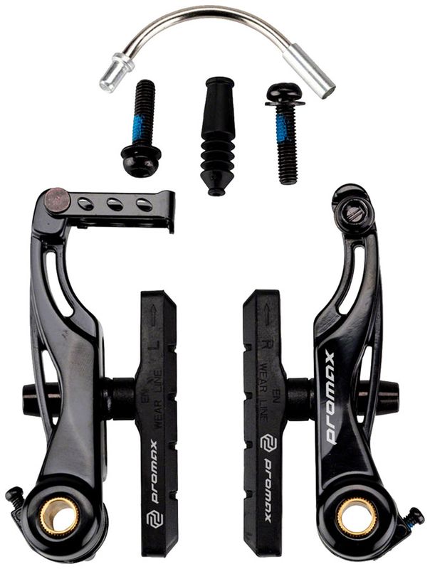 Étrier de frein à tirage linéaire Promax P-1/Click V-Point - 85 mm, Rouge