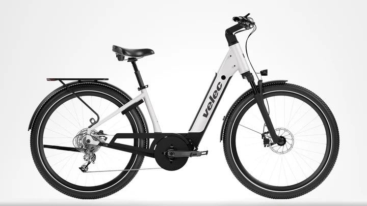 Vélo électrique VELEC E3 PRO Gris - Batterie 14 Ah Taille unique - 27.5