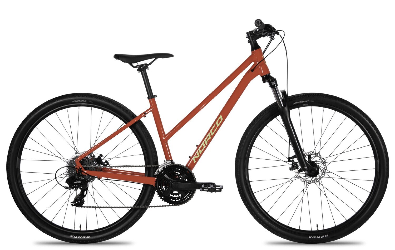 NORCO XFR 3 ST 2023 | Vélo hybride Rouge/Vert