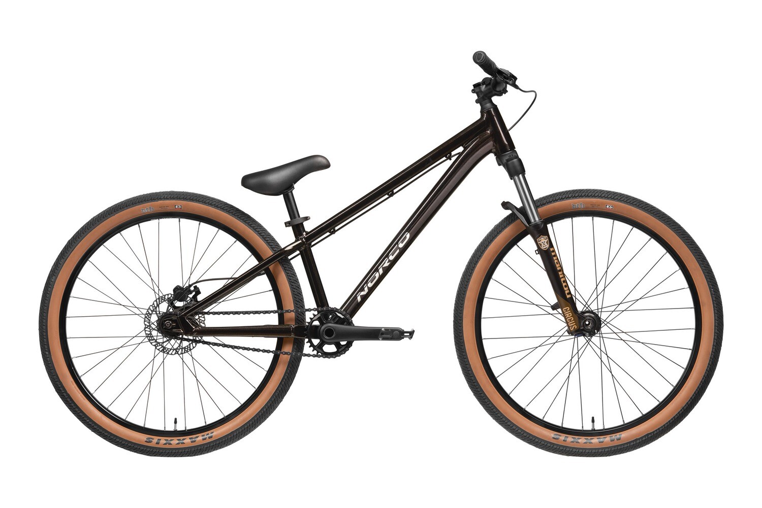 NORCO Rampage 1 2023 | Vélo Dirt Jump | Noir/Chrome