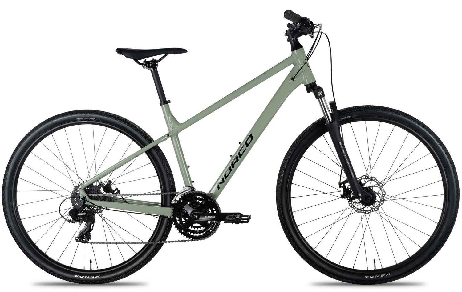 NORCO XFR 3 2023 | Vélo hybride Vert/Noir