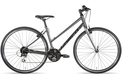 NORCO VFR 1 ST 2023 | Vélo hybride Charcoal Vélo hybride Norco VFR 1 ST 2023, couleur Charcoal, cadre à enjambement bas.