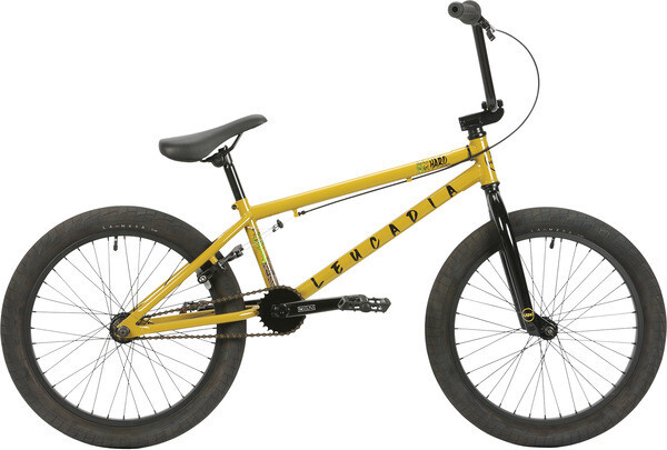 Vélo BMX HARO Leucadia Jaune Moutarde 18.5TT