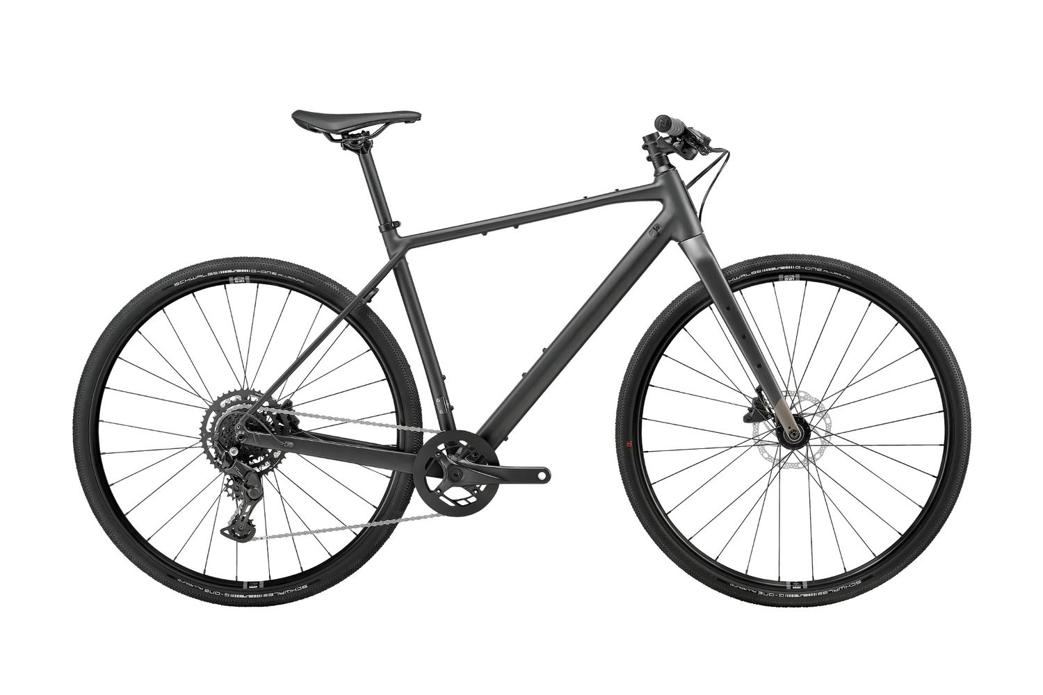 NORCO Search A Flat Bar 2025 – Vélo hybride - Noir Ivoire