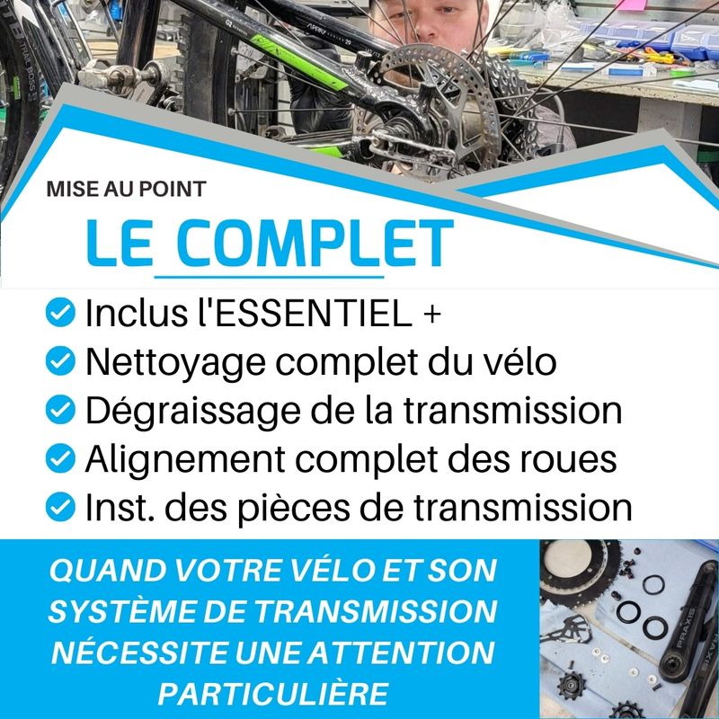 Réservation Mise au point - LE COMPLET