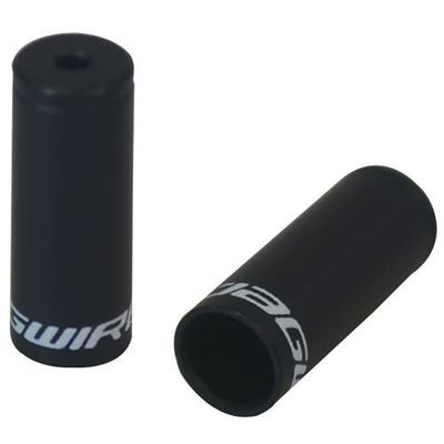 JAGWIRE Embout de gaine vitesse 4mm Aluminium Noir | Bicycles Huard