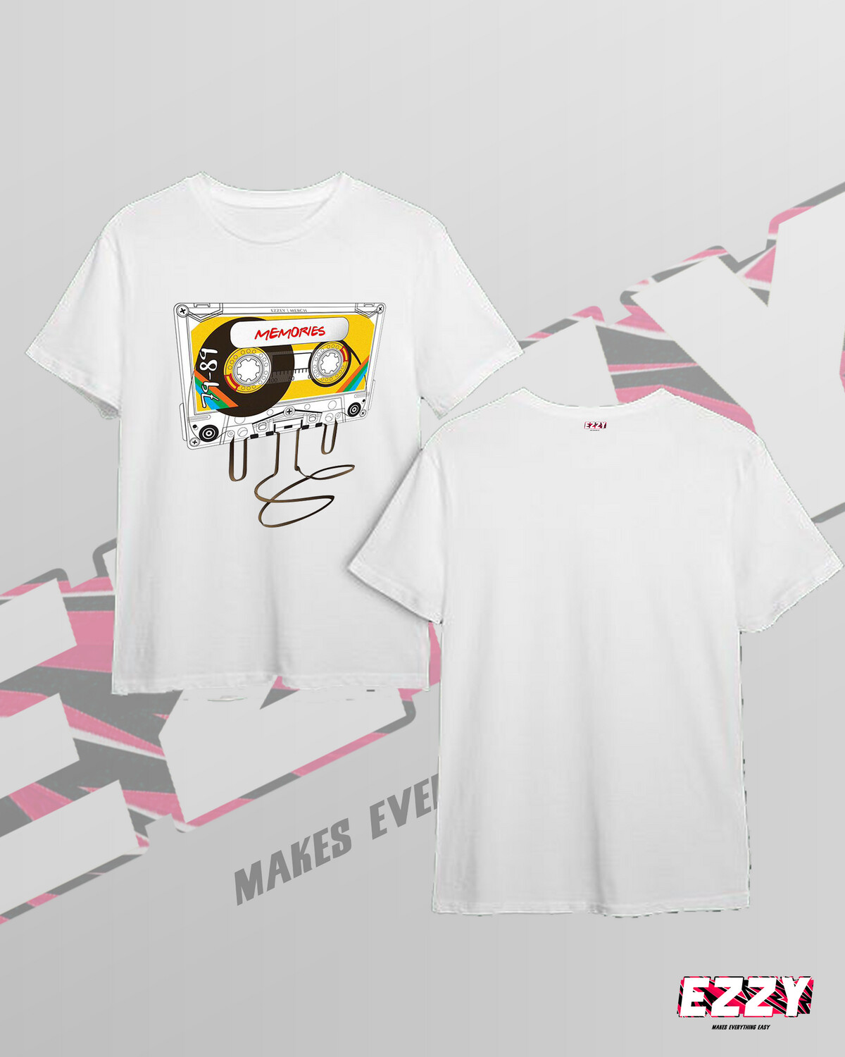 Cassett of Memories T-Shirt #EzzyOfficial