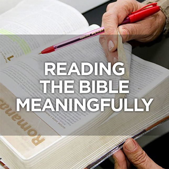 Reading the Bible Meaningfully