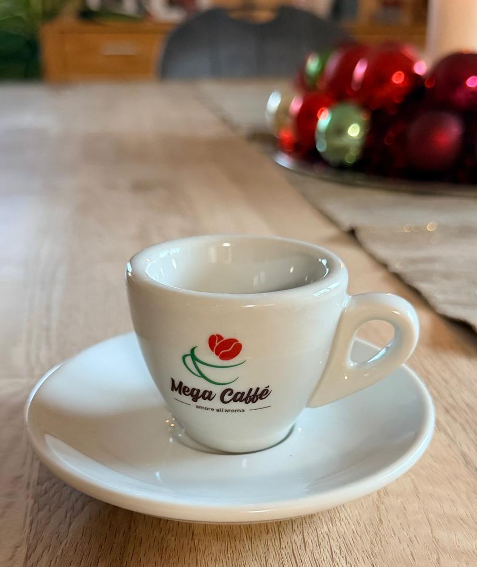 Mega Caffé Tasse mit Unterteller Mega Caffé Tasse mit Unterteller