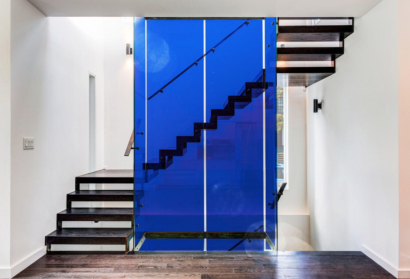 Navy Blue Coloured Window Film