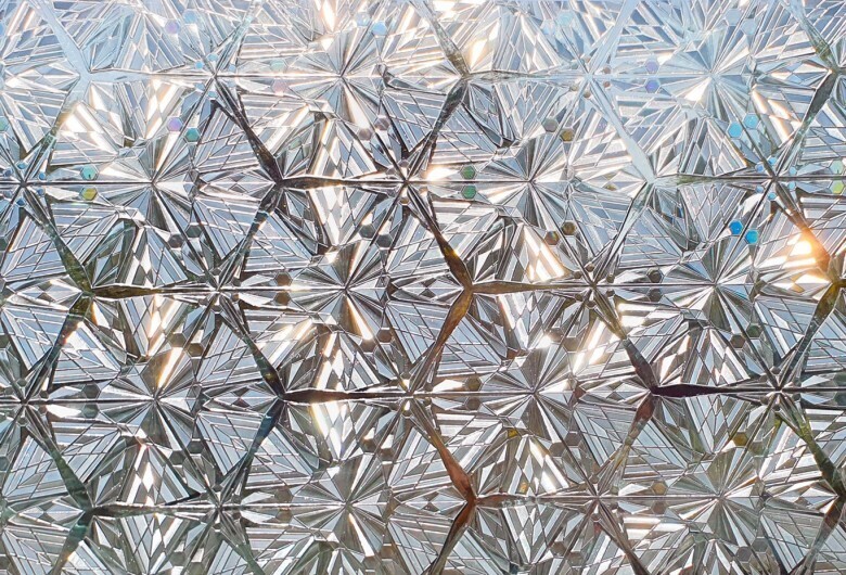 Frosted Ice Effect Static Cling Window Film