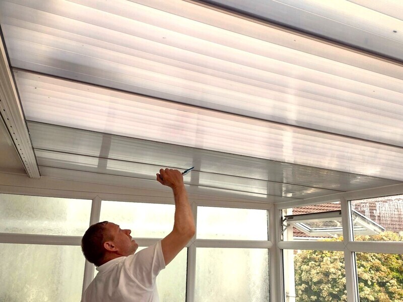 Cool Roof Conservatory Window Film - For Polycarbonate
