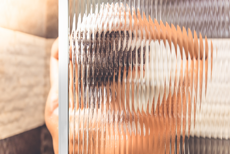 Reeded Glass Film - Simulates Fluted Glass SF06