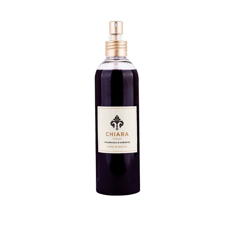 Fragranza d'ambiente NERO DI BACCO Chiara Firenze Spray 250 ml.