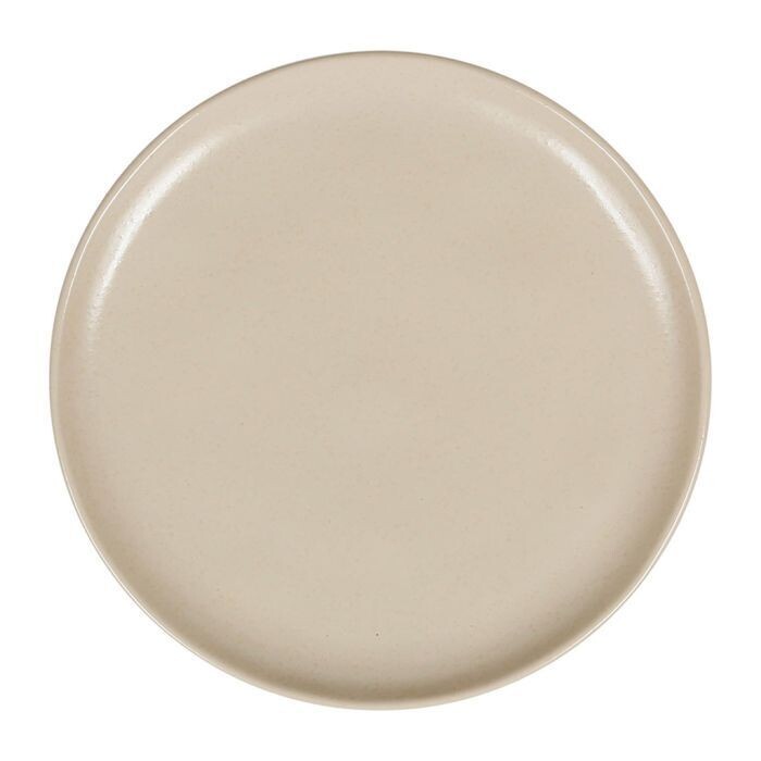 Servizio piatti 6 posti tavola serie Ingrid color sabbia