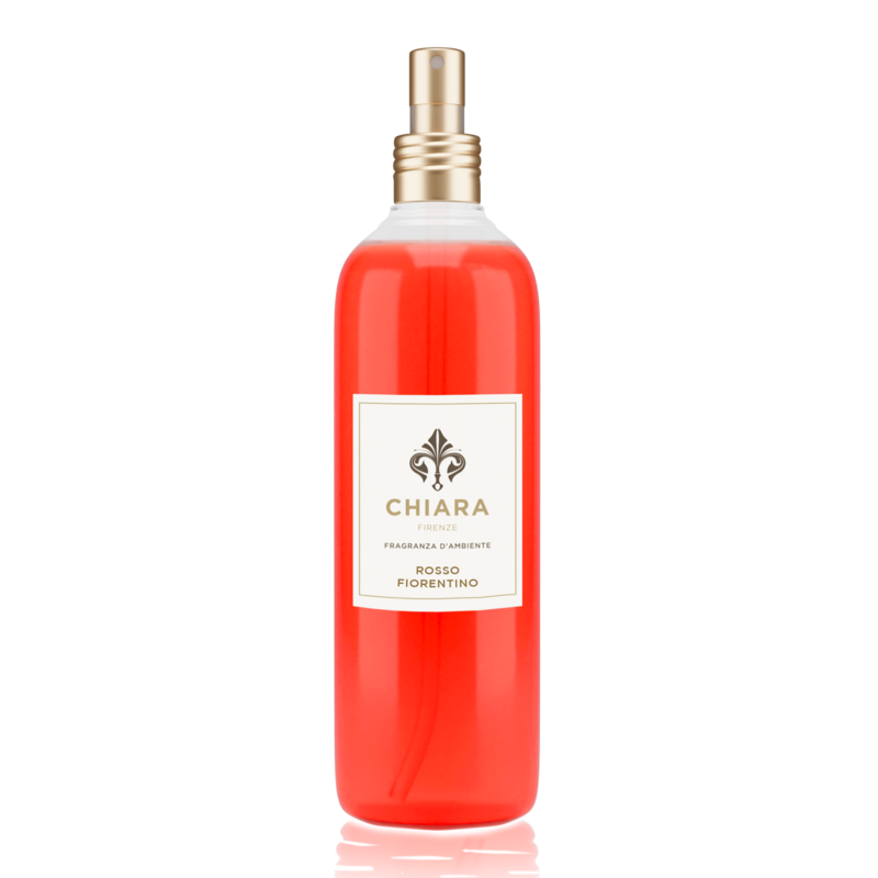 Fragranza d'ambiente ROSSO FIORENTINO Chiara Firenze Spray 250 ml.