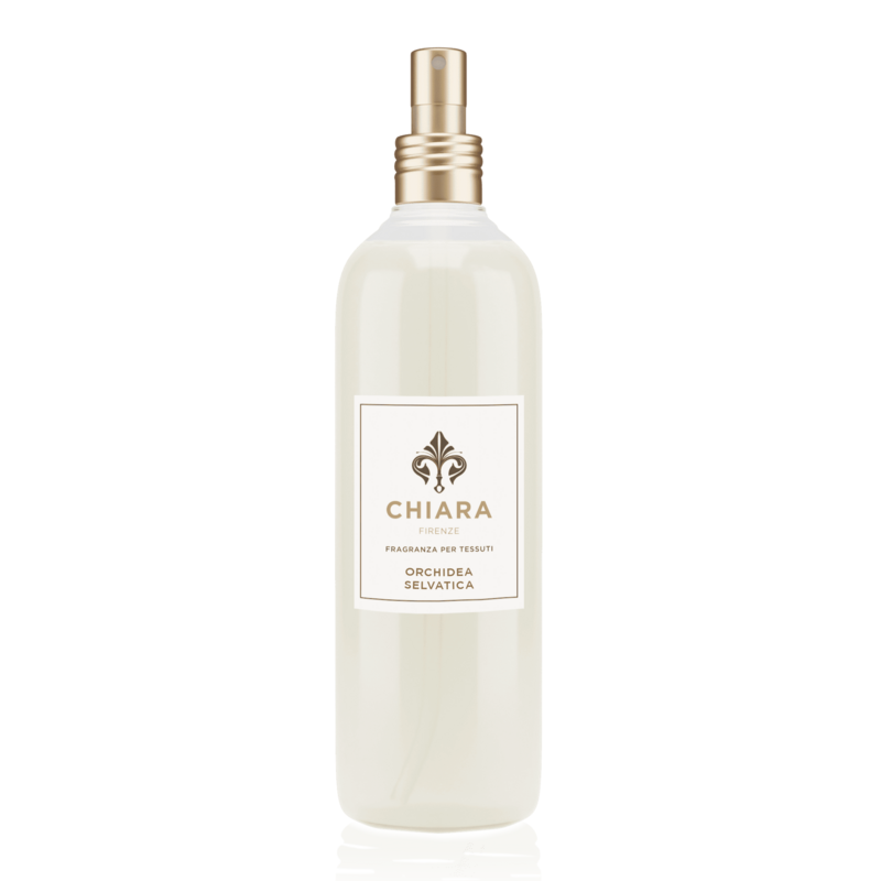 Fragranza per Tessuti  ORCHIDEA SELVATICA Chiara Firenze Spray 250 ml.