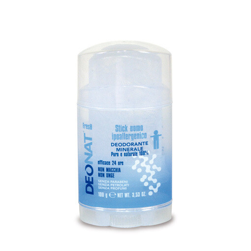Deonat Fresh Stick Uomo 100 grammi. Senza profumo.