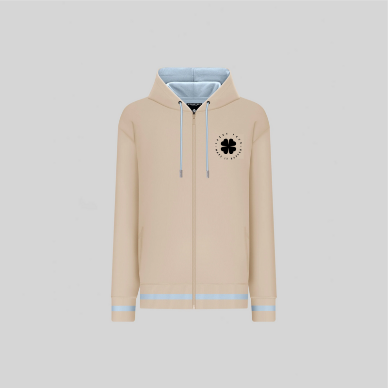 Hoodie Yellow Lucky Four