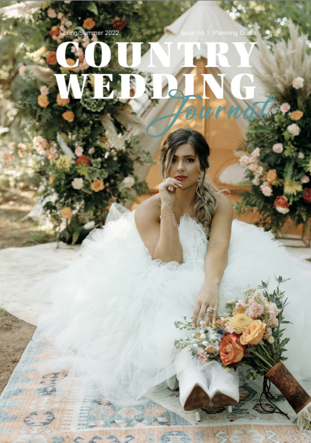 Country Wedding Journal (Magazine)- Physical Copy. Issue 1