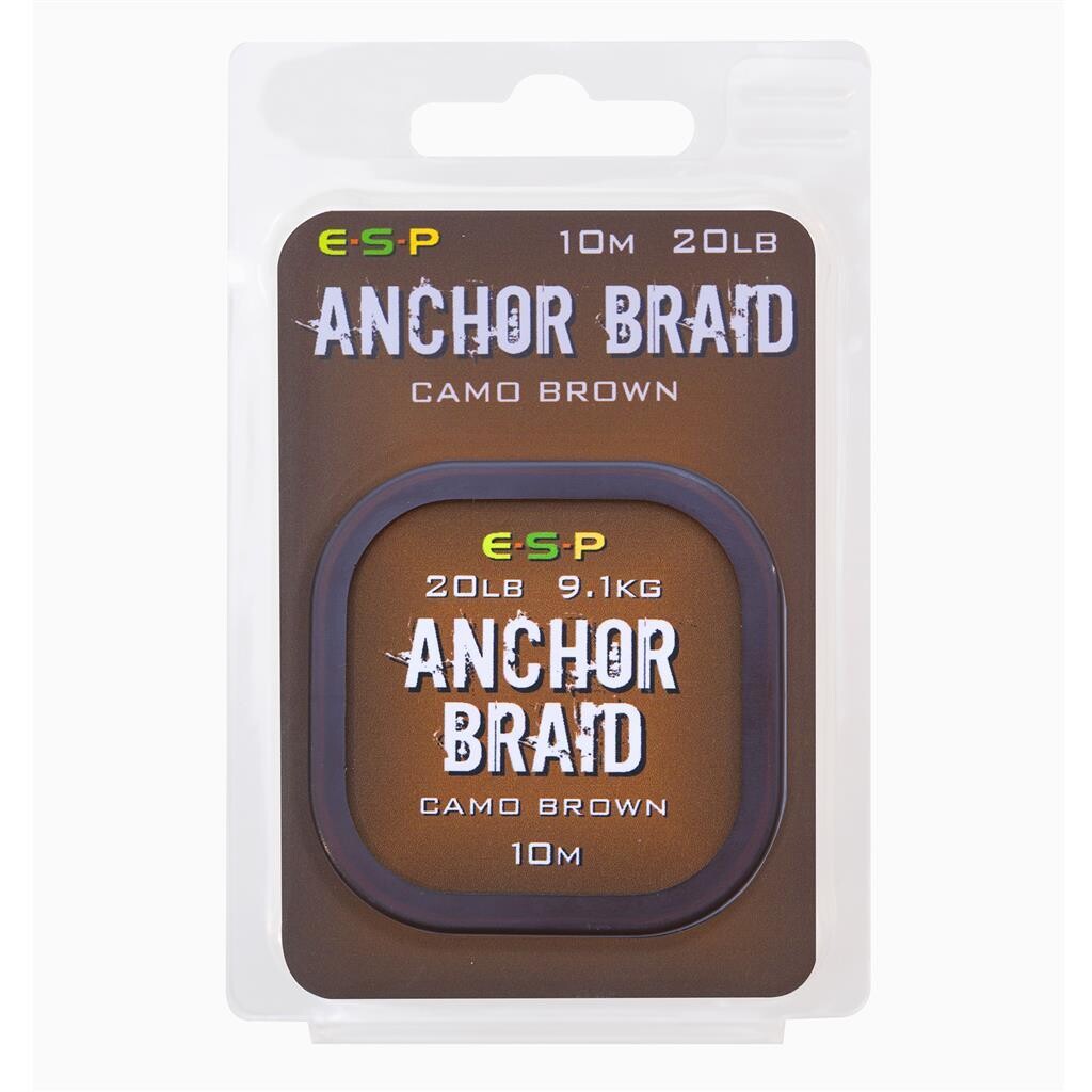 20 LB Anchor braid  GRAVEL brown - ESP