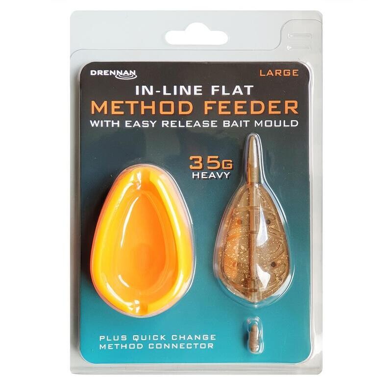 Flat Feeder (&amp; Mould) , 35g , Large - DRENNAN
