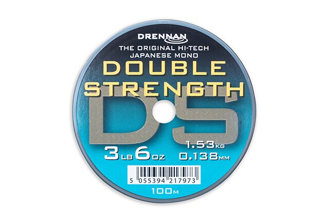 Double Strength , 100m ,3 lb 6oz /  0.138mm Drennan