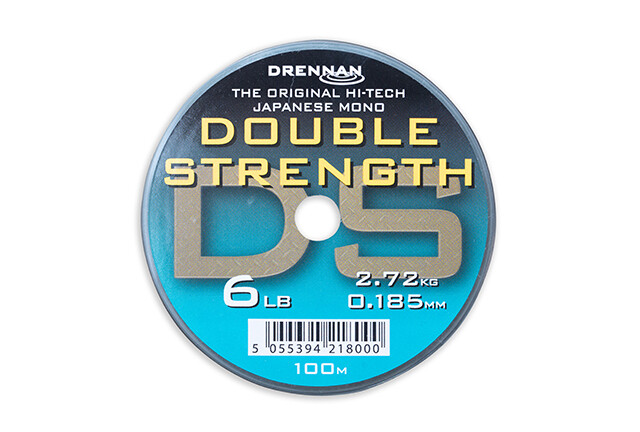 Double Strength , 100m , 6lb / 0.185mm Drennan