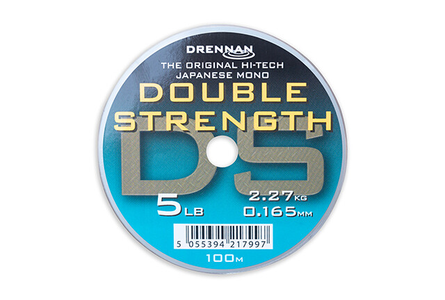 Double Strength , 100m , 5lb / 0.165mm Drennan
