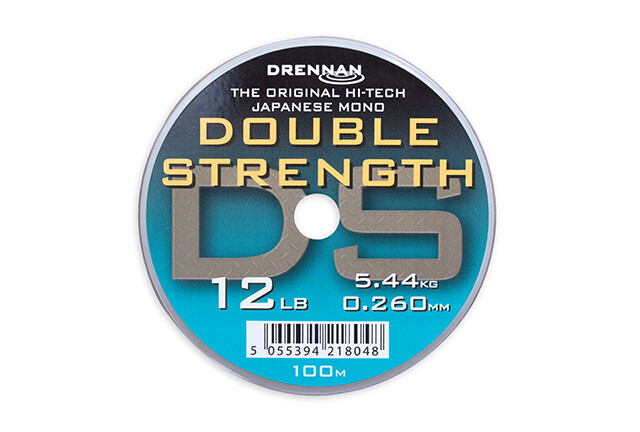 Double Strength , 100m , 12lb / 0.260mm Drennan