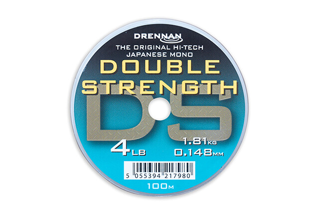 Double Strength , 100m , 4lb / 0.148mm Drennan
