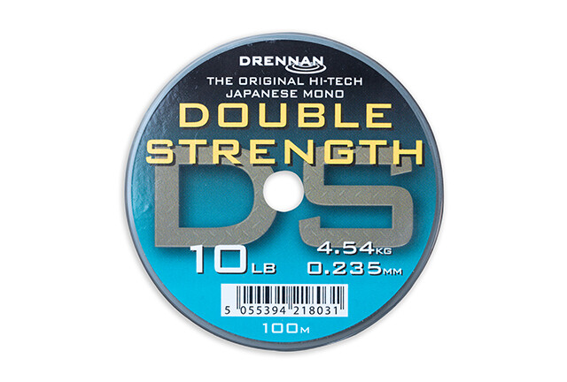 Double Strength , 100m ,10lb / 0.235mm Drennan