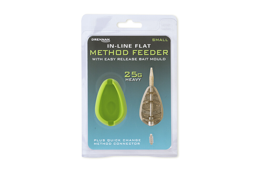 Flat Feeder (&amp; Mould) , 25g , Small -  DRENNAN