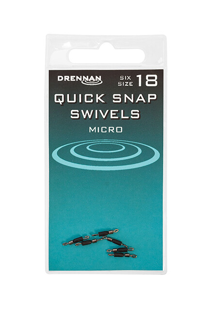 Quick Snap Swivels 18 micro DRENNAN