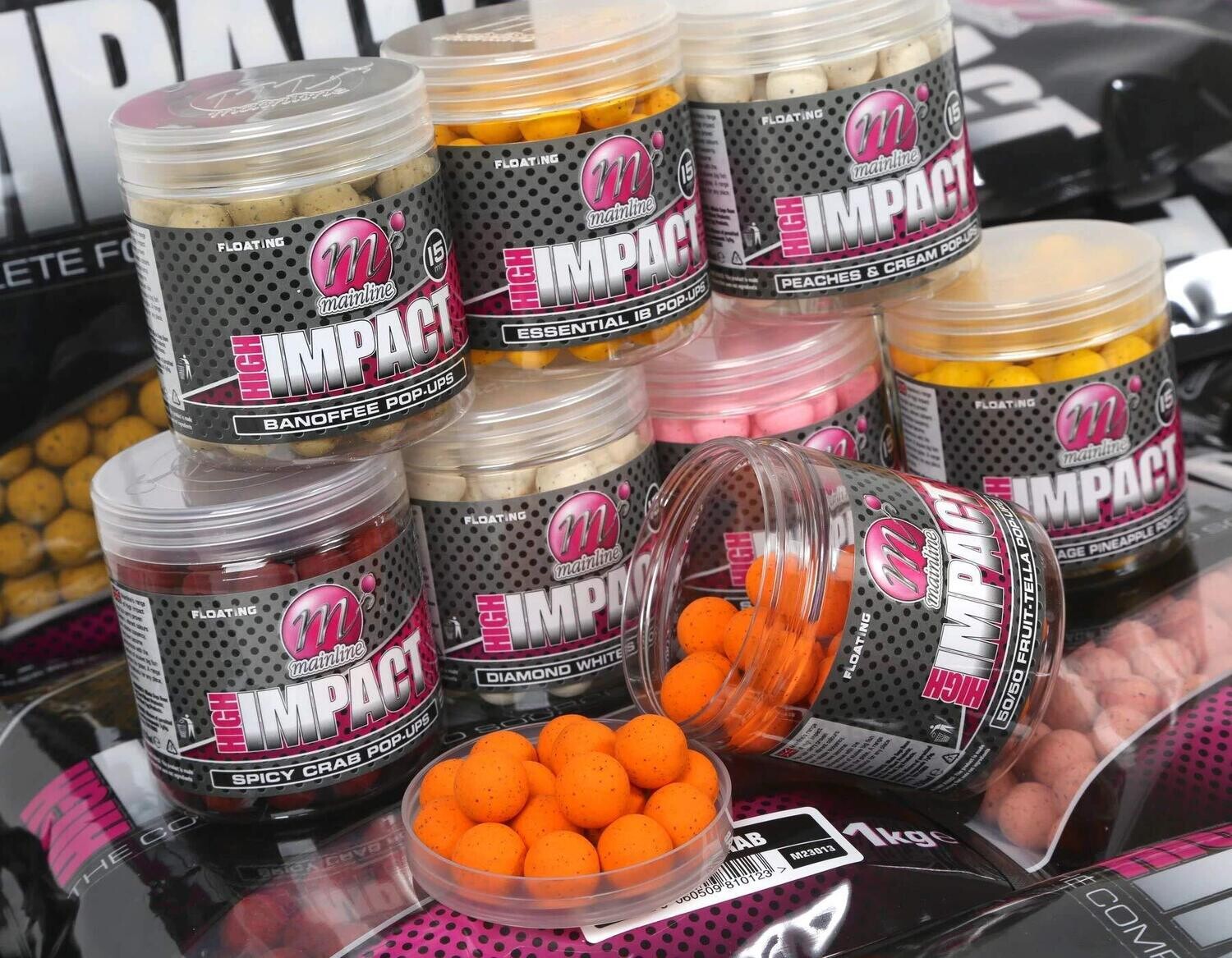 High Impact Pop-up Salty squid, 15mm Mainline